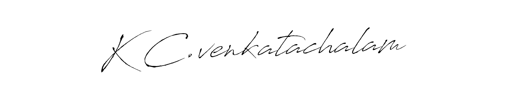 Similarly Antro_Vectra is the best handwritten signature design. Signature creator online .You can use it as an online autograph creator for name K C.venkatachalam. K C.venkatachalam signature style 6 images and pictures png