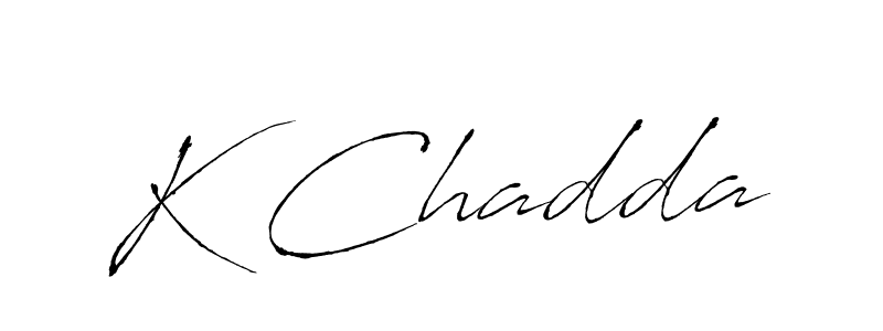 Make a beautiful signature design for name K Chadda. Use this online signature maker to create a handwritten signature for free. K Chadda signature style 6 images and pictures png