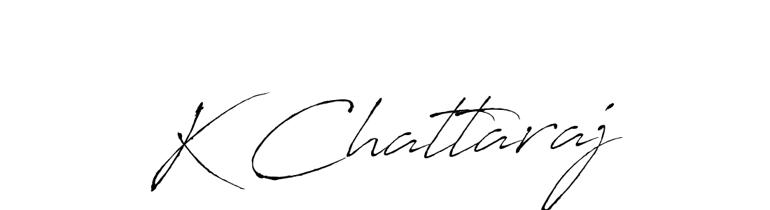 This is the best signature style for the K Chattaraj name. Also you like these signature font (Antro_Vectra). Mix name signature. K Chattaraj signature style 6 images and pictures png