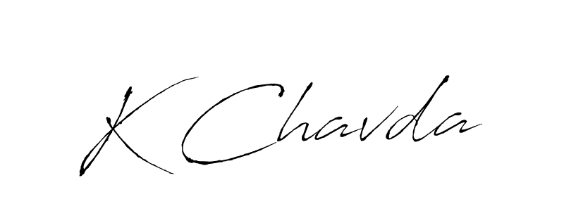 Best and Professional Signature Style for K Chavda. Antro_Vectra Best Signature Style Collection. K Chavda signature style 6 images and pictures png