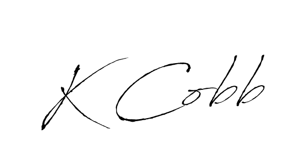 Antro_Vectra is a professional signature style that is perfect for those who want to add a touch of class to their signature. It is also a great choice for those who want to make their signature more unique. Get K Cobb name to fancy signature for free. K Cobb signature style 6 images and pictures png