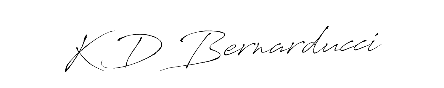The best way (Antro_Vectra) to make a short signature is to pick only two or three words in your name. The name K D Bernarducci include a total of six letters. For converting this name. K D Bernarducci signature style 6 images and pictures png