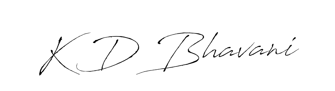 Antro_Vectra is a professional signature style that is perfect for those who want to add a touch of class to their signature. It is also a great choice for those who want to make their signature more unique. Get K D Bhavani name to fancy signature for free. K D Bhavani signature style 6 images and pictures png