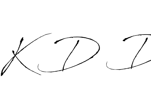 How to make K D D signature? Antro_Vectra is a professional autograph style. Create handwritten signature for K D D name. K D D signature style 6 images and pictures png