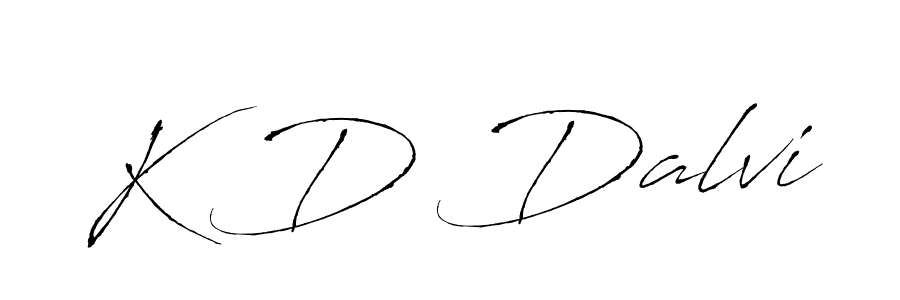 The best way (Antro_Vectra) to make a short signature is to pick only two or three words in your name. The name K D Dalvi include a total of six letters. For converting this name. K D Dalvi signature style 6 images and pictures png