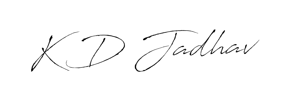 Also You can easily find your signature by using the search form. We will create K D Jadhav name handwritten signature images for you free of cost using Antro_Vectra sign style. K D Jadhav signature style 6 images and pictures png