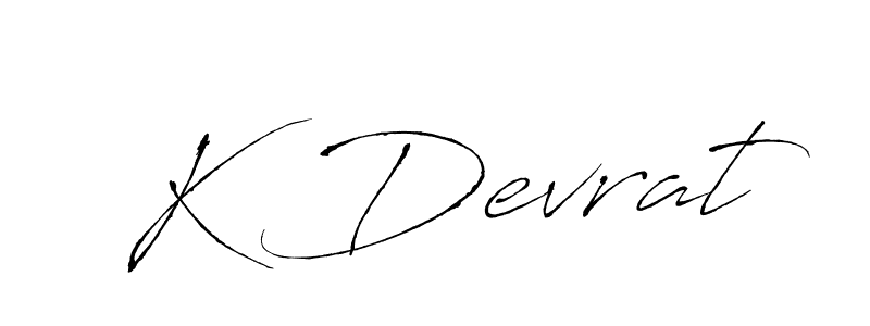 It looks lik you need a new signature style for name K Devrat. Design unique handwritten (Antro_Vectra) signature with our free signature maker in just a few clicks. K Devrat signature style 6 images and pictures png