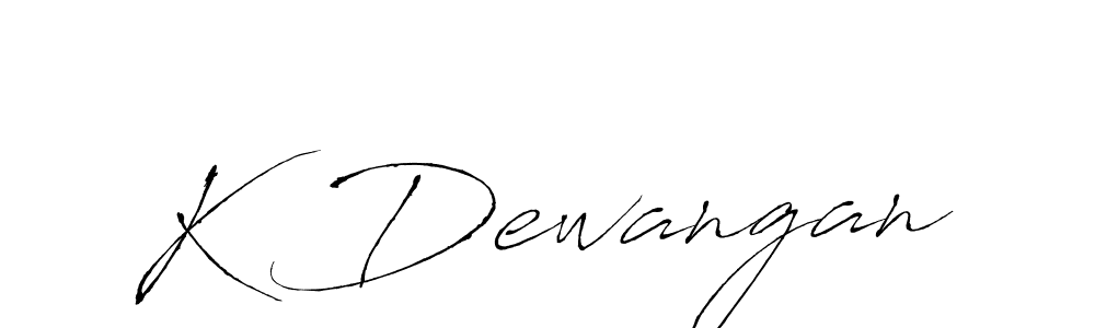 Use a signature maker to create a handwritten signature online. With this signature software, you can design (Antro_Vectra) your own signature for name K Dewangan. K Dewangan signature style 6 images and pictures png