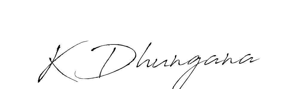 Here are the top 10 professional signature styles for the name K Dhungana. These are the best autograph styles you can use for your name. K Dhungana signature style 6 images and pictures png