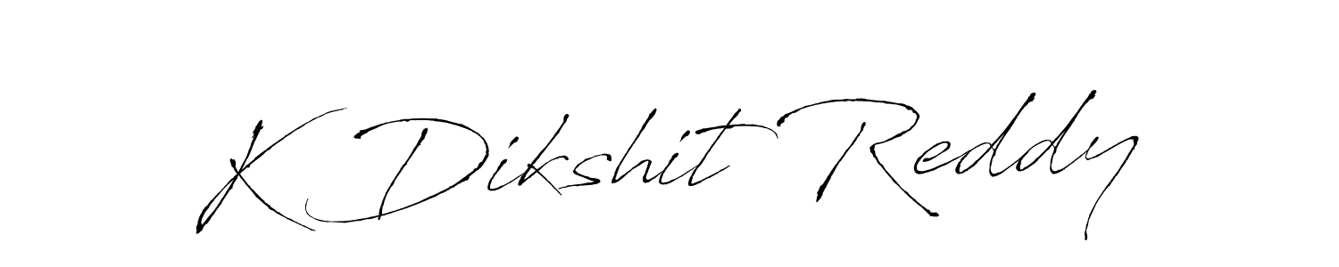 Here are the top 10 professional signature styles for the name K Dikshit Reddy. These are the best autograph styles you can use for your name. K Dikshit Reddy signature style 6 images and pictures png