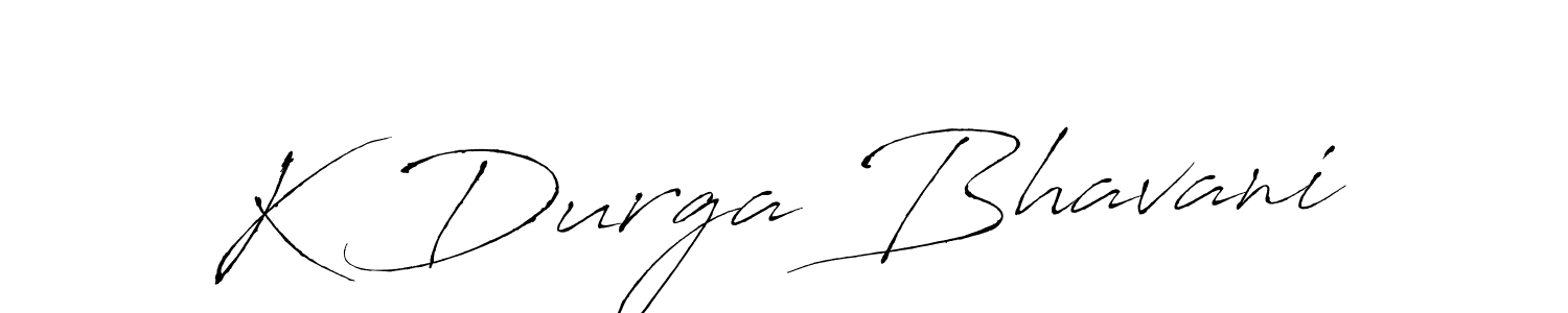 It looks lik you need a new signature style for name K Durga Bhavani. Design unique handwritten (Antro_Vectra) signature with our free signature maker in just a few clicks. K Durga Bhavani signature style 6 images and pictures png