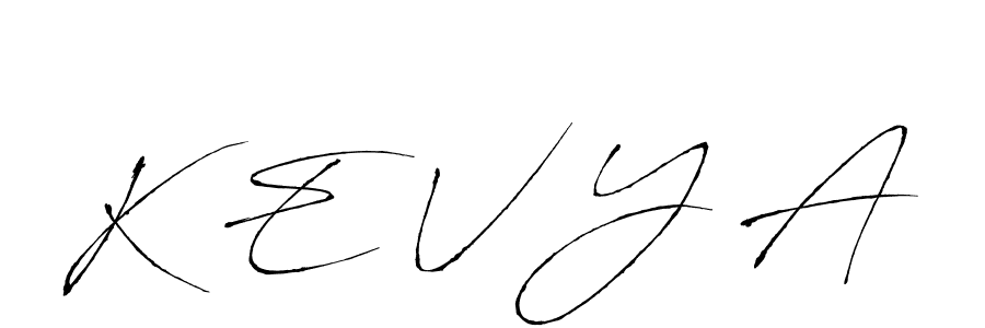 Similarly Antro_Vectra is the best handwritten signature design. Signature creator online .You can use it as an online autograph creator for name K E V Y A. K E V Y A signature style 6 images and pictures png