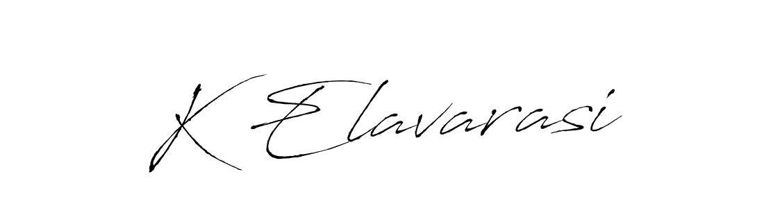 Best and Professional Signature Style for K Elavarasi. Antro_Vectra Best Signature Style Collection. K Elavarasi signature style 6 images and pictures png