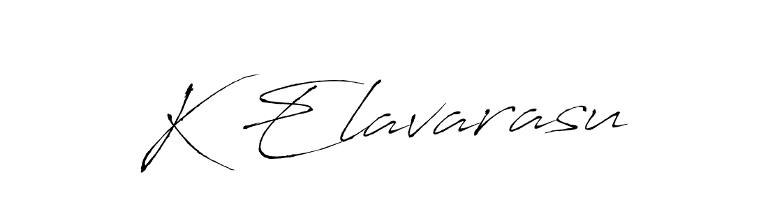 Use a signature maker to create a handwritten signature online. With this signature software, you can design (Antro_Vectra) your own signature for name K Elavarasu. K Elavarasu signature style 6 images and pictures png