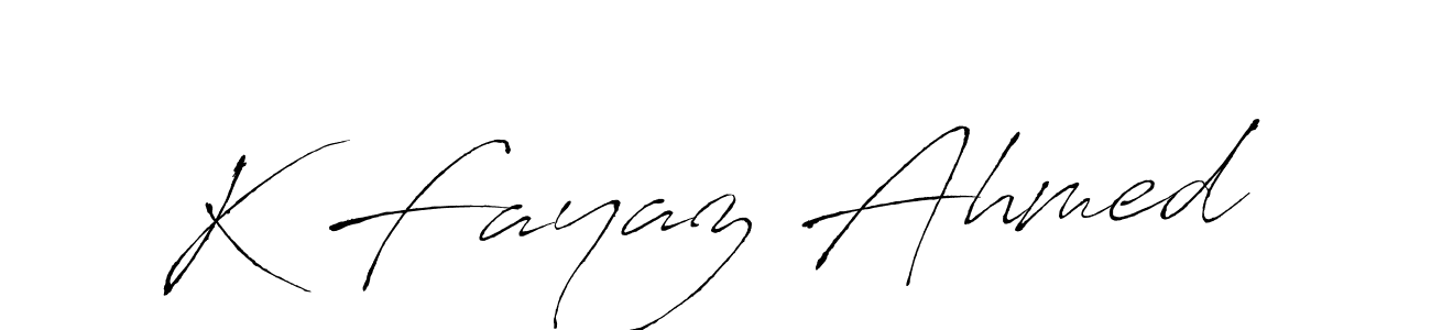 Here are the top 10 professional signature styles for the name K Fayaz Ahmed. These are the best autograph styles you can use for your name. K Fayaz Ahmed signature style 6 images and pictures png