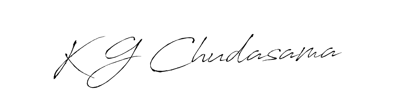 Similarly Antro_Vectra is the best handwritten signature design. Signature creator online .You can use it as an online autograph creator for name K G Chudasama. K G Chudasama signature style 6 images and pictures png