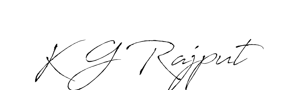 This is the best signature style for the K G Rajput name. Also you like these signature font (Antro_Vectra). Mix name signature. K G Rajput signature style 6 images and pictures png