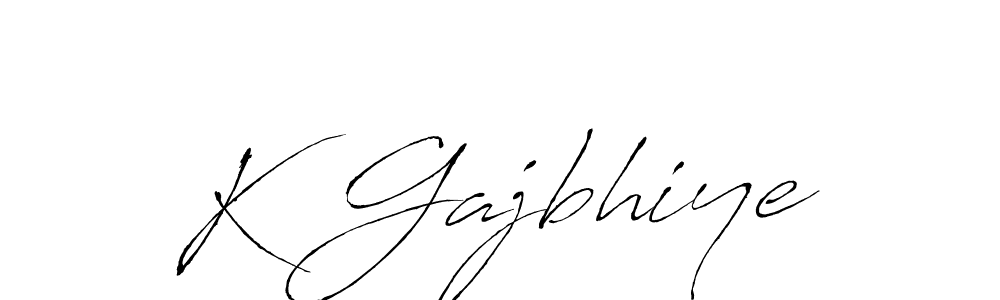 Make a short K Gajbhiye signature style. Manage your documents anywhere anytime using Antro_Vectra. Create and add eSignatures, submit forms, share and send files easily. K Gajbhiye signature style 6 images and pictures png