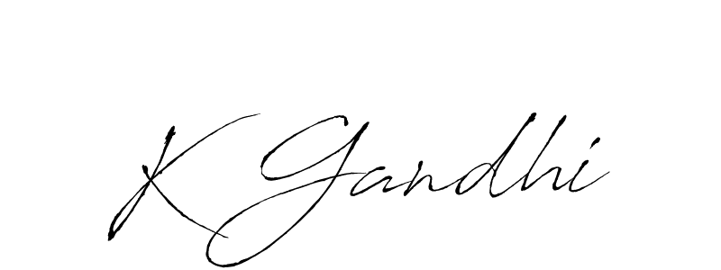 How to Draw K Gandhi signature style? Antro_Vectra is a latest design signature styles for name K Gandhi. K Gandhi signature style 6 images and pictures png