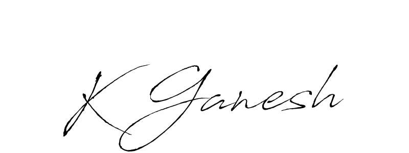 The best way (Antro_Vectra) to make a short signature is to pick only two or three words in your name. The name K Ganesh include a total of six letters. For converting this name. K Ganesh signature style 6 images and pictures png
