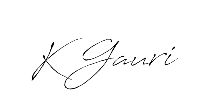 Here are the top 10 professional signature styles for the name K Gauri. These are the best autograph styles you can use for your name. K Gauri signature style 6 images and pictures png