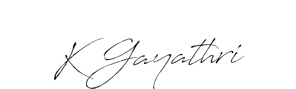 Similarly Antro_Vectra is the best handwritten signature design. Signature creator online .You can use it as an online autograph creator for name K Gayathri. K Gayathri signature style 6 images and pictures png