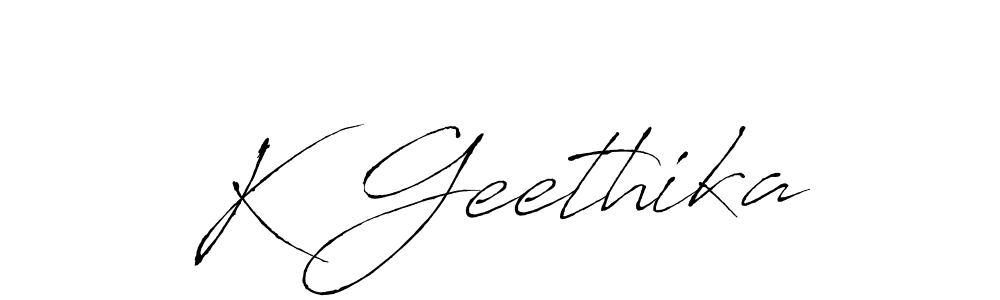 It looks lik you need a new signature style for name K Geethika. Design unique handwritten (Antro_Vectra) signature with our free signature maker in just a few clicks. K Geethika signature style 6 images and pictures png