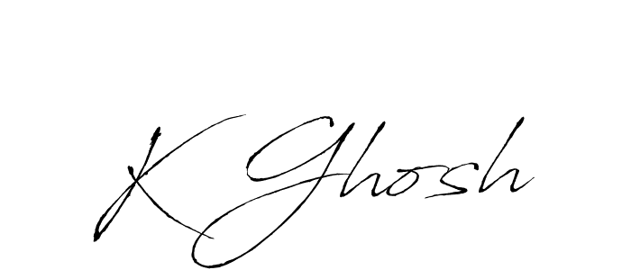 This is the best signature style for the K Ghosh name. Also you like these signature font (Antro_Vectra). Mix name signature. K Ghosh signature style 6 images and pictures png