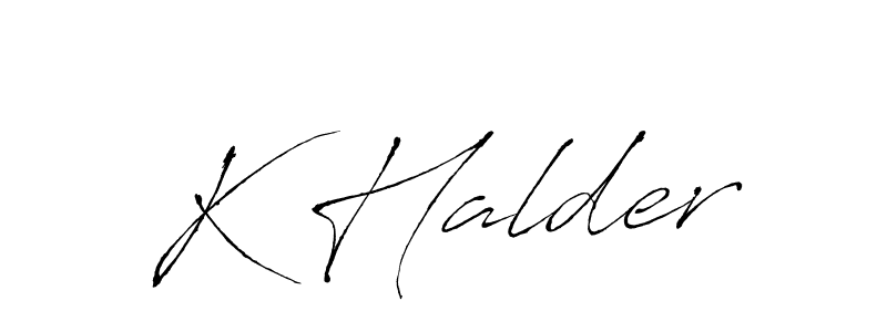 Similarly Antro_Vectra is the best handwritten signature design. Signature creator online .You can use it as an online autograph creator for name K Halder. K Halder signature style 6 images and pictures png