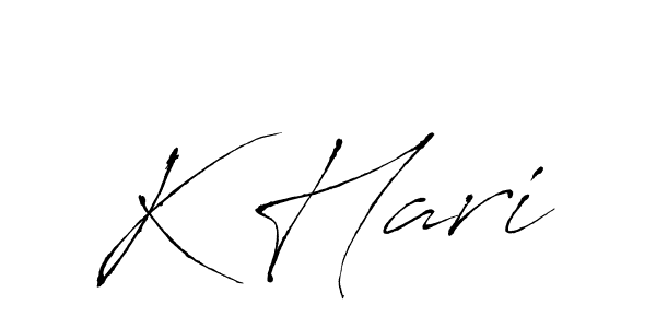 Similarly Antro_Vectra is the best handwritten signature design. Signature creator online .You can use it as an online autograph creator for name K Hari. K Hari signature style 6 images and pictures png