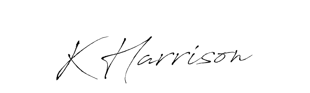 This is the best signature style for the K Harrison name. Also you like these signature font (Antro_Vectra). Mix name signature. K Harrison signature style 6 images and pictures png
