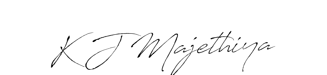 This is the best signature style for the K J Majethiya name. Also you like these signature font (Antro_Vectra). Mix name signature. K J Majethiya signature style 6 images and pictures png