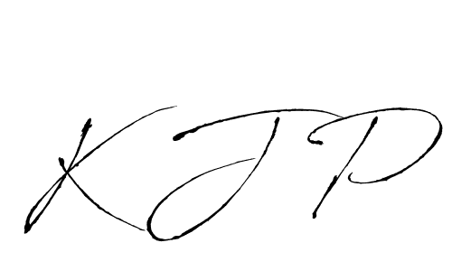 Also we have K J P name is the best signature style. Create professional handwritten signature collection using Antro_Vectra autograph style. K J P signature style 6 images and pictures png