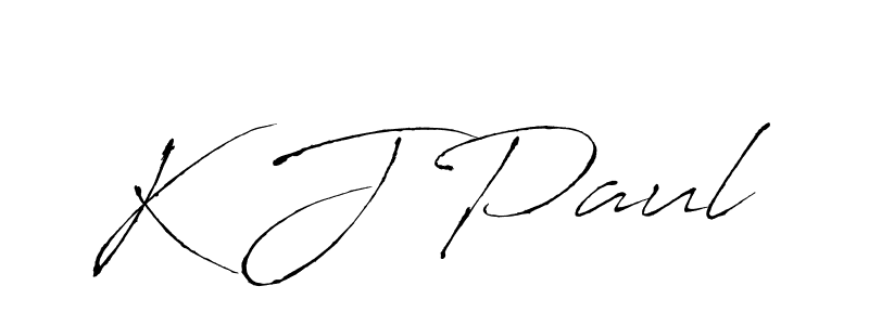 It looks lik you need a new signature style for name K J Paul. Design unique handwritten (Antro_Vectra) signature with our free signature maker in just a few clicks. K J Paul signature style 6 images and pictures png