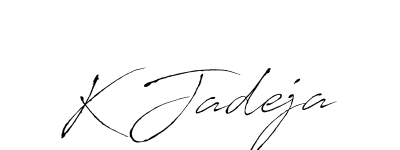 Also You can easily find your signature by using the search form. We will create K Jadeja name handwritten signature images for you free of cost using Antro_Vectra sign style. K Jadeja signature style 6 images and pictures png