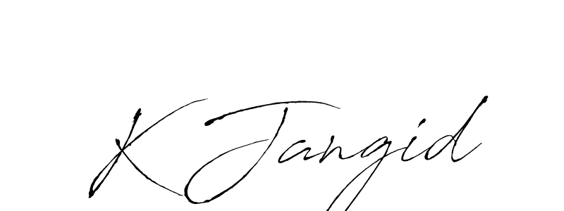 Once you've used our free online signature maker to create your best signature Antro_Vectra style, it's time to enjoy all of the benefits that K Jangid name signing documents. K Jangid signature style 6 images and pictures png