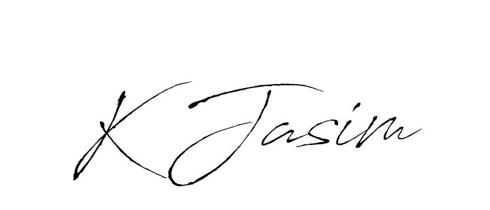 Also You can easily find your signature by using the search form. We will create K Jasim name handwritten signature images for you free of cost using Antro_Vectra sign style. K Jasim signature style 6 images and pictures png