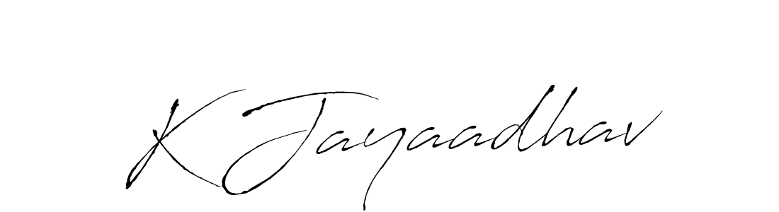 Also we have K Jayaadhav name is the best signature style. Create professional handwritten signature collection using Antro_Vectra autograph style. K Jayaadhav signature style 6 images and pictures png