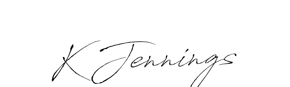 How to Draw K Jennings signature style? Antro_Vectra is a latest design signature styles for name K Jennings. K Jennings signature style 6 images and pictures png