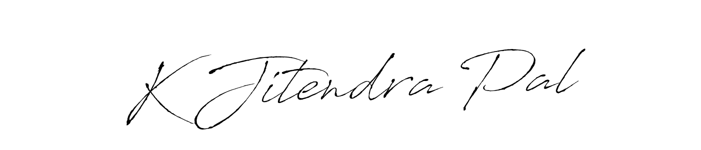 This is the best signature style for the K Jitendra Pal name. Also you like these signature font (Antro_Vectra). Mix name signature. K Jitendra Pal signature style 6 images and pictures png