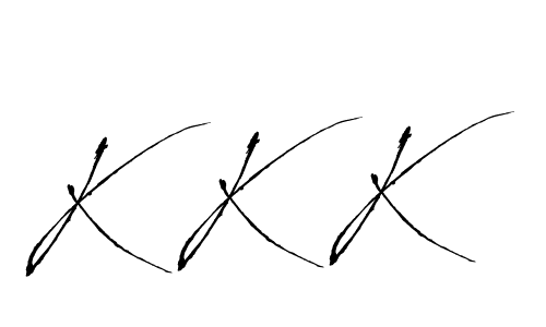 Antro_Vectra is a professional signature style that is perfect for those who want to add a touch of class to their signature. It is also a great choice for those who want to make their signature more unique. Get K K K name to fancy signature for free. K K K signature style 6 images and pictures png