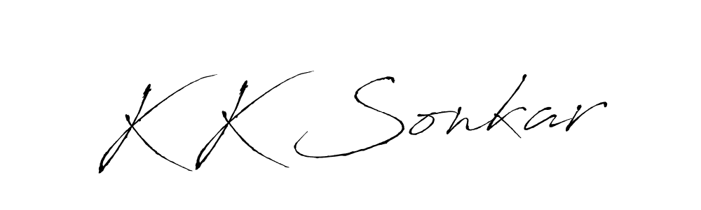Here are the top 10 professional signature styles for the name K K Sonkar. These are the best autograph styles you can use for your name. K K Sonkar signature style 6 images and pictures png
