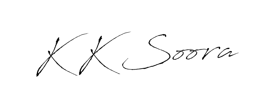 Make a beautiful signature design for name K K Soora. Use this online signature maker to create a handwritten signature for free. K K Soora signature style 6 images and pictures png