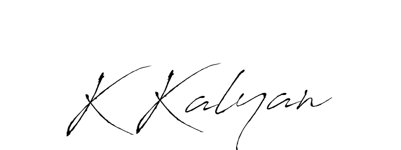 This is the best signature style for the K Kalyan name. Also you like these signature font (Antro_Vectra). Mix name signature. K Kalyan signature style 6 images and pictures png