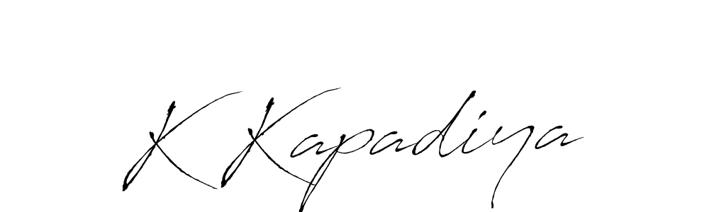 Best and Professional Signature Style for K Kapadiya. Antro_Vectra Best Signature Style Collection. K Kapadiya signature style 6 images and pictures png