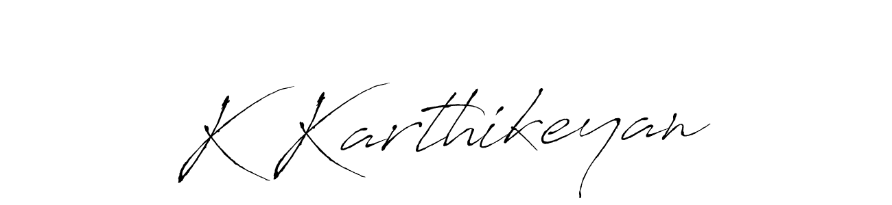 Also we have K Karthikeyan name is the best signature style. Create professional handwritten signature collection using Antro_Vectra autograph style. K Karthikeyan signature style 6 images and pictures png