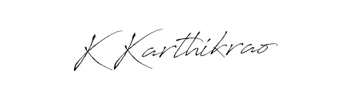 Make a beautiful signature design for name K Karthikrao. Use this online signature maker to create a handwritten signature for free. K Karthikrao signature style 6 images and pictures png