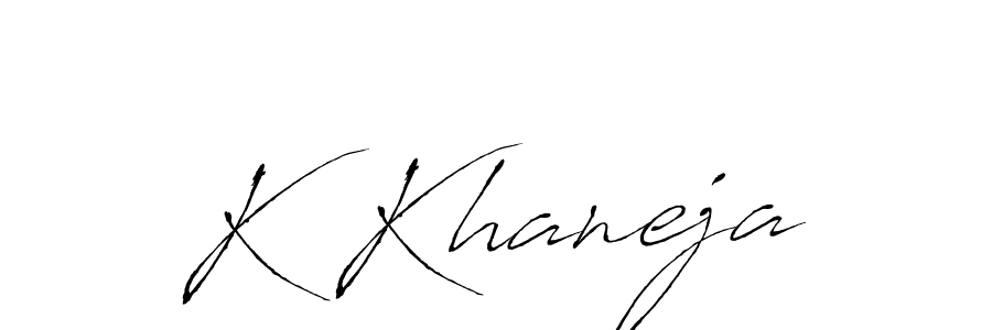 This is the best signature style for the K Khaneja name. Also you like these signature font (Antro_Vectra). Mix name signature. K Khaneja signature style 6 images and pictures png