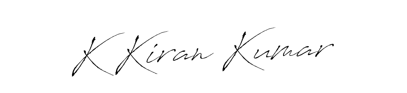 Make a beautiful signature design for name K Kiran Kumar. Use this online signature maker to create a handwritten signature for free. K Kiran Kumar signature style 6 images and pictures png