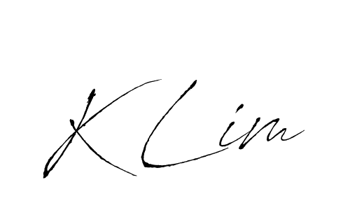 Similarly Antro_Vectra is the best handwritten signature design. Signature creator online .You can use it as an online autograph creator for name K Lim. K Lim signature style 6 images and pictures png